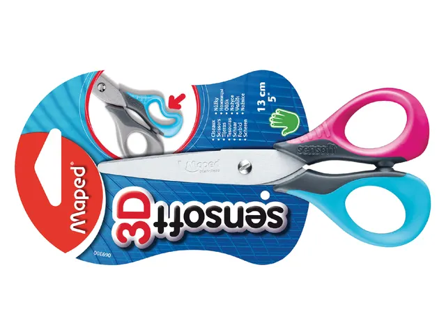 Schaar Maped Sensoft 16cm assorti