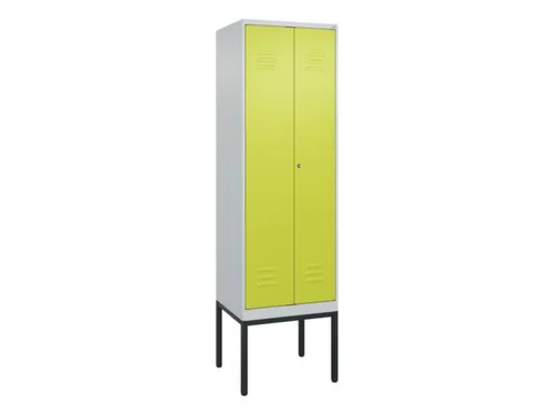locker voor scheiding van kleding,HxBxD 2120x600x500mm,2vak