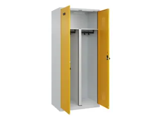 PBM-locker,HxBxD 1850x800x500mm,2vak,vak B 400mm,draaigrendel - 1