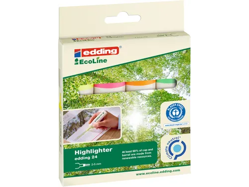 Markeerstift edding 24 Ecoline assorti