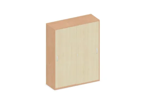 Schuifdeurkast 1540x1200x430mm Romp Beuken Decor Front Esdoorn