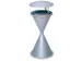 Zandasbak Zilver M 960 x 440 mm Overkapping Ketting En Hangslot