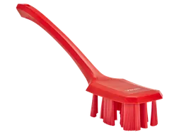 UST 4196-4 afwasborstel, rood groot, rood, lange steel, 70x395mm