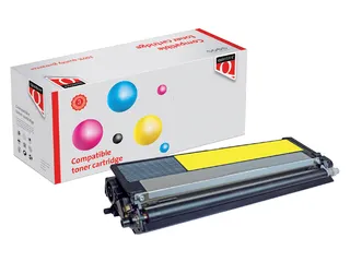 Tonercartridge Quantore alternatief tbv Brother TN-325Y geel - 1
