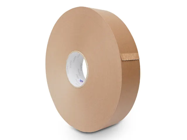 Verpakkingstape papier bruin 50mmx500m kraft