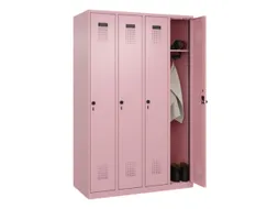 locker,HxBxD 1850x1200x500mm,4vak,vak B 300mm,draaigrendel
