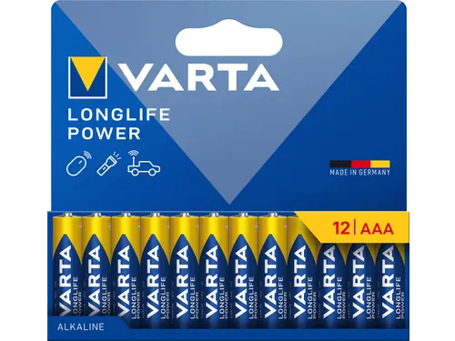 Longlife Power AAA Batterijen pak à 12 stuks