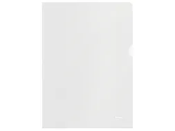 Insteekmap L-map Esselte A4 100% gerecycled PP transparant mat 0.10mm