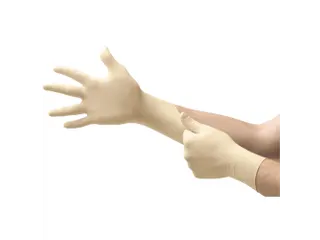Ansell TouchNTuff 69-318 latex wegwerphandschoenen, wit, maat 6,5-7, 1 - 1