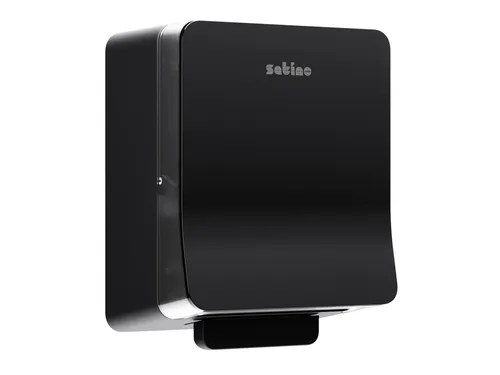 Handdoekroldispenser Satino SYS1 Hyginity zwart 333419