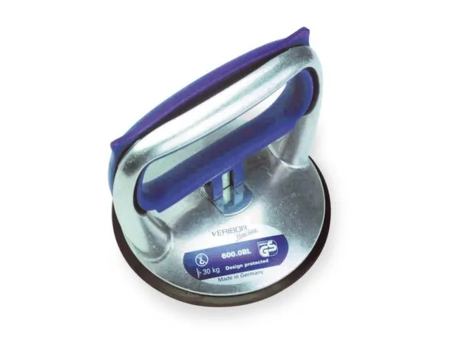 Zuigheffer Draagvermogen 30Kg Met 1Zuigschaal Aluminium Romp