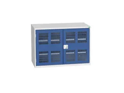 universele kast,HxBxD 800x1300x550mm,2xStalen bodem,draaigrendelslot