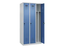 locker voor scheiding van kleding,HxBxD 1850x900x500mm,3vak
