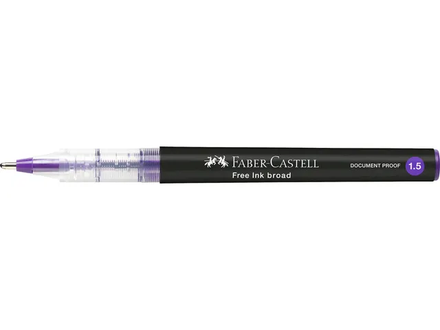 Inktroller Faber-Castell 1.5mm paars
