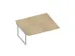 table de rallonge,p. bureau Bench,HxlxP 730x1800x1600mm,panneau chêne