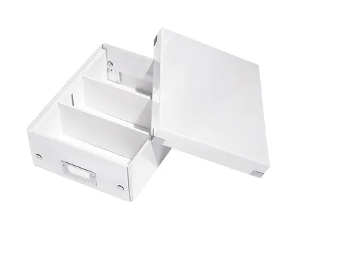 Sorteerbox WOW Click & Store 220x100x282mm wit 84% gerecycled karton