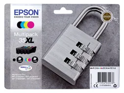 Epson 35XL T3596 Inktcartridge Zwart + 3 Kleuren HC