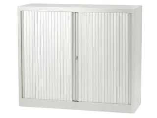 Roldeurkast Inclusief 2 Legborden Lichtgrijs 103x120x43 - 1