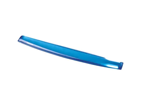 Polssteun toetsenbord Fellowes Crystals gel transparant blauw