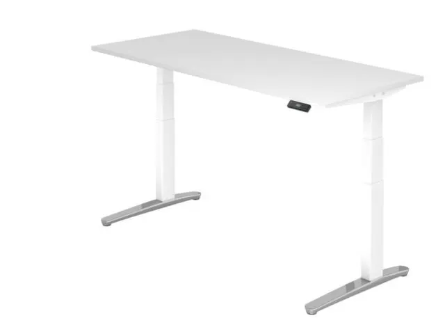 Elektrisch in hgte vst. zit-sta-bureau,HxBxD 650-1290x1800x800mm