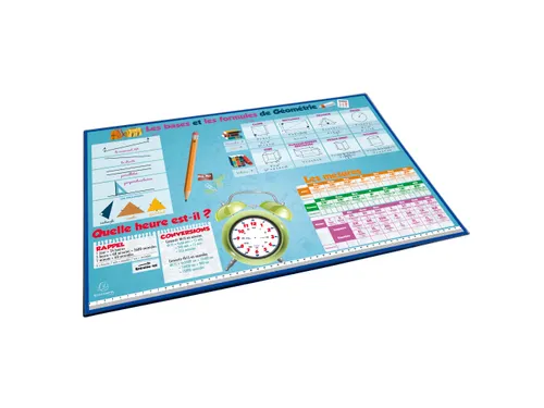 Onderlegger PVC 37,5 x57,5cm Wiskunde