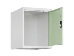 opzetkast,v. locker,1vak.,vak B 400mm,HxBxD 500x400x500mm,cilinderslot