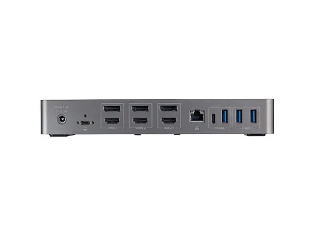 StarTech Hybride Dock Universeel USB-C USB-A Triple 4K HDMI DP 85W