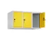 opzetkast,v. locker,3vak.,vak B 300mm,HxBxD 500x900x500mm,draaigrendel
