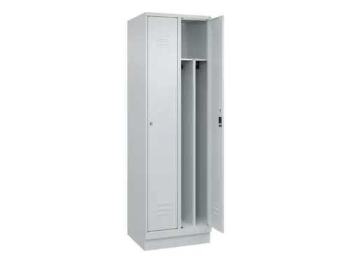locker voor scheiding van kleding,HxBxD 1950x600x500mm,2vak
