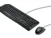 Bedraad Toetsenbord Logitech MK120 QWERTY + Muis zwart