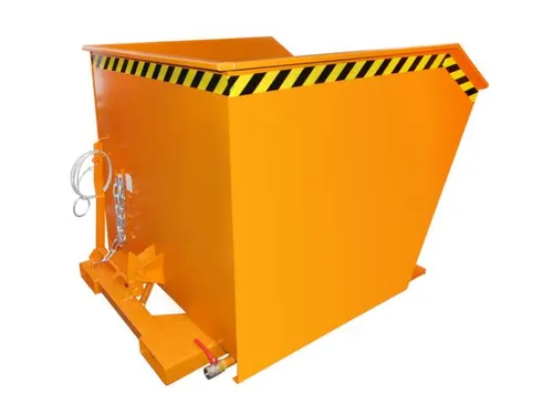 Kiepbak voor spaanders,HxLxB 780x1640x1280mm,1m³,draagverm. 1500kg