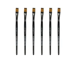 Penseel Kangaro Serie 341 plat Nr. 12 synthetisch doos 6 stuks