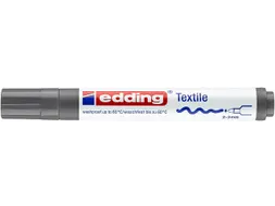 Textielmarker edding 4500 rond 2-3mm grijs