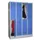 dubbeldekse locker,HxBxD 1850x1200x500mm,4x2vak.,RAL7035,front RAL7016