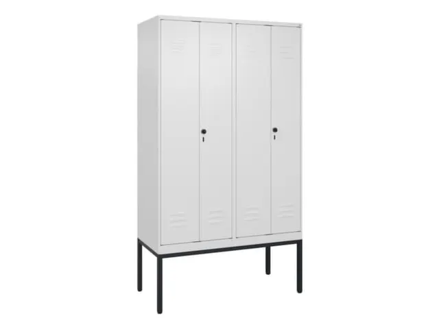 PBM-locker,HxBxD 2120x1200x500mm,4vak,vak B 300mm,draaigrendel