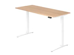 Elektrisch in hgte vst. zit-sta-bureau,HxBxD 650-1290x1800x800mm