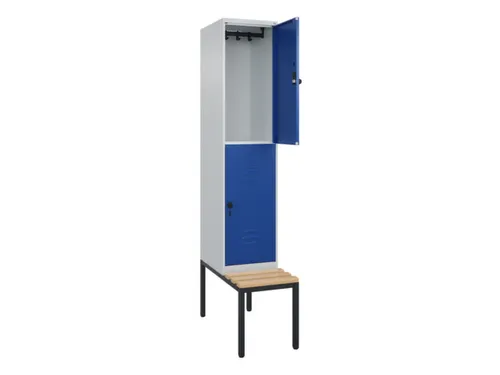 Dubbeldekse dekenkist,HxBxD 2120x400x815mm,1x2vak.,vak B 400mm