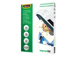 Lamineerhoes Fellowes A4 2x100 Micron glanzend