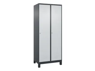 locker,HxBxD 1950x800x500mm,2vak,vak B 400mm,cil.-slot,voeten - 1