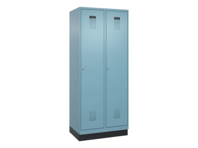 locker voor scheiding van kleding,HxBxD 1950x800x500mm,2vak