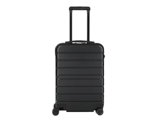 Reistrolley JSA maat S 54,5 x 35,5 x 20,5 cm mat zwart gerecycled ABS - 1