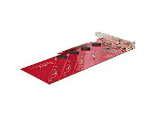 Quad M.2 PCI Express SSD Adapter Kaart voor NVMe/Ahci Ssd - 2