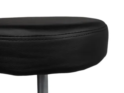 Tabouret Kruk Zwart Standaard Gasveer Zonder Rugleuning