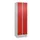 Z-garderobekast,HxBxD 1950x600x500mm,vak B 150/300mm,cil.-slot,sokkel