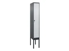 locker voor scheiding van kleding,HxBxD 2120x300x500mm,1vak