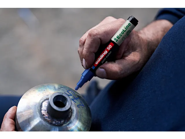 Marqueur peinture edding 50 EcoLine à base d'eau 2-3mm rouge
