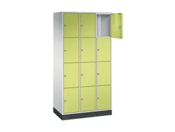 lockerkast,RAL 7035/RDS1108060,HxBxD 1950x920x500mm,3x4vakken