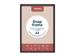 Kliklijst Europel A2 25mm mat zwart