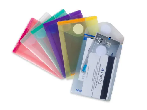Enveloptas Djois Color Collection A7 verticaal assorti