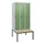 locker met bank,HxBxD 1950x900x815mm,3vak,vak B 300mm,draaigrendel